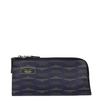 Pineider Geschenkidee Stifteetui Herren Blau/Grau Leder