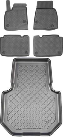 OEM Juego De Alfombrillas Para Coche Y Maletero Para Tesla Model S Coup&eacute; (de Julio De 2012 A Marzo De 2015)