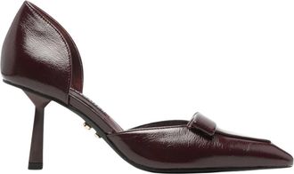 Twentyfourhaitch Lysor Pumps - Dames - Schoenen - Rood - Maat: 39 EU Taf