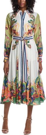 Elie Tahari The Ester Celestial Paisley Dress