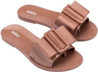 Melissa Babe Slide Sandal in Tan at Nordstrom, Size 10
