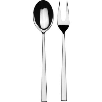 Mepra Atena Serving Set - 2 Pieces in Silver at Nordstrom