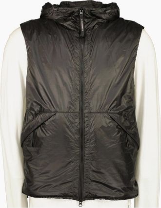 C.P. Company Mens NADA Shell Padded Goggle Gilet - Black - Size: 40/Regular