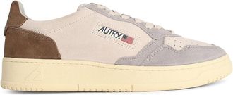Autry Medalist Low Grey Suede Sneakers