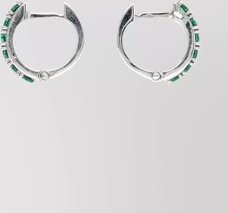 Emanuele Bicocchi earring pair zircone clear