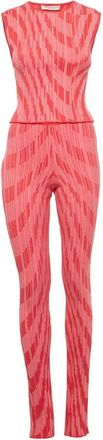 Philosophy di Lorenzo Serafini 2021 ribgebreid jumpsuit - Roze