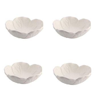 Bordallo Pinheiro Large Bowl - Set 4 - Cabbage