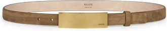 Khaite Belts - female - Khaite - Belts - Brown - 85 CM - Accessories