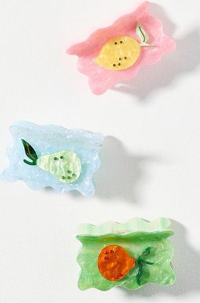 Frasier Sterling Maui Hair Claw Clips, Set of 3