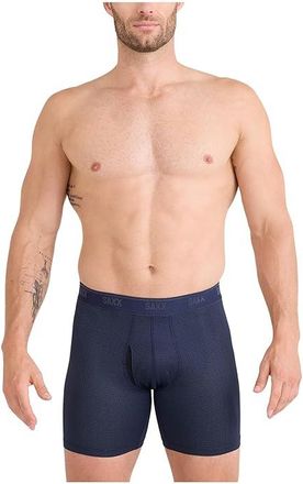 Saxx Underwear Quest Quick-dry Mesh Boxer Brief Fly Mens Underwear Maritime : 2XL, Elastane/Mesh/Nylon
