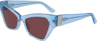 Karl Lagerfeld Zonnebril - Dames - Zonnebrillen - Blauw - 53 MM - Accessoires