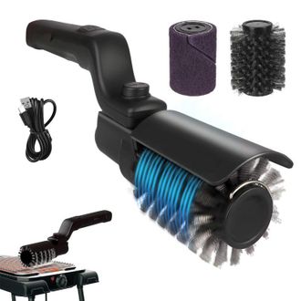 OEM Cepillo El&eacute;ctrico Mejorado, Recargable E Inal&aacute;mbrico Para Limpiar Parrillas, Cabezal De Acero Inoxidable, 3 Velocidades, 90 Minutos De Duraci&oacute;n De La 