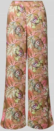 Seductive Hose aus Satin im Allover-Look Modell ROSANNE in Hellbraun, Gr&ouml;&szlig;e 32