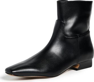 Free People Womens Easy Does It Vegan Ankle Boots, Black