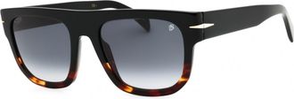 David Beckham DB 7044/S 037N 9O Black Horn/Dark Grey Gradient