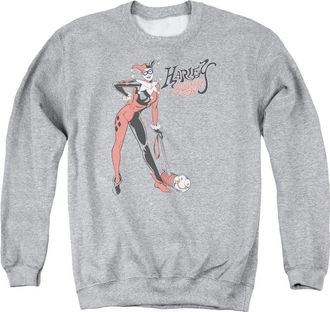 Gildan DC Comics Harley Hammer Adult Crewneck Sweatshirt