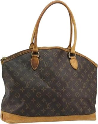 Louis Vuitton Pre-owned Shoulder Bags, female, Brown, Size: ONE SIZE Pre-owned Lockit Horizontal Handbag