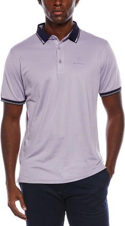 Ben Sherman Checker Rib Air Pique Sports Fit Polo Shirt