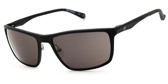 Harley-Davidson HD1015X Polarized 02D Mens Sunglasses Black Size 60