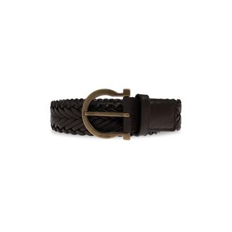 Ferragamo Heren, Accessoires, Bruin, Maat: 100 CM Leer