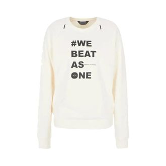 A|X Armani Exchange Sweatshirts, female, White, Size: L Felpa