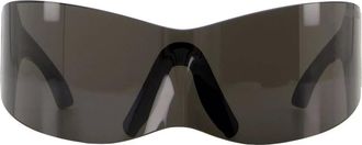 Balenciaga Sunglasses, unisex, Green, Size: ONE SIZE Mask Sunglasses