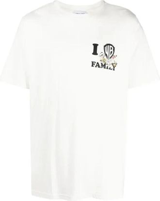 Family Fir$t Milano T-Shirts - Heren - T-shirts - Wit - L - Tops