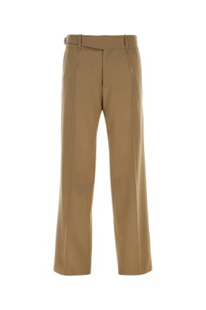 Dolce & Gabbana Cappuccino Stretch Wool Pant