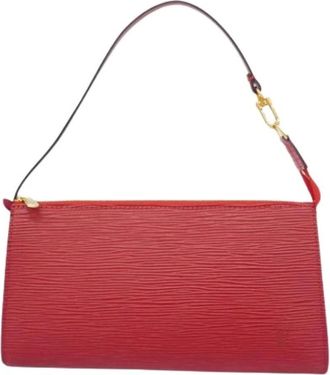 Louis Vuitton Pre-owned Shoulder Bags, female, Red, Size: ONE SIZE Pre-owned Vintage Shoulder Bag