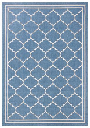 Safavieh Alfombra azul/beige 201 x 290 cm