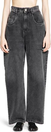 Maison Margiela Cut-out distressed jeans