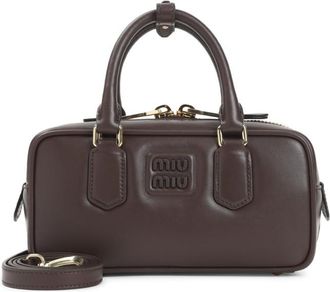 Miu Miu Dark Brown Arcadie Satchel