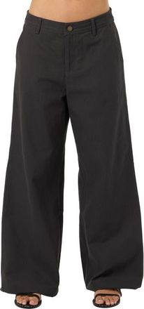 O'Neill OG Remi Wide Leg Denim Pants in Dark Shadow at Nordstrom, Size 25
