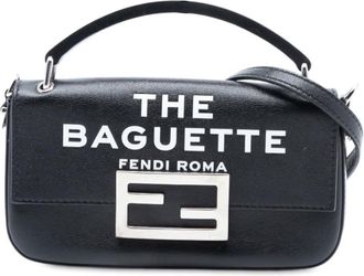 Fendi Pre-owned Fendi Marc Jacobs Calfskin Baguette Phone Pouch Satchel Ladies 7AS142 AMWZ 238 0059