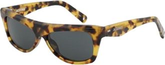 Jacquemus Sunglasses Square Full Rim, Black Frame And Smoke Lens Jac/58C1