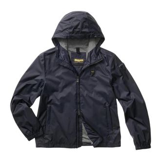 Blauer Hooded Jacket Cotton Lining Carruth - Heren - Zomerjassen - Blauw - 2XL - Katoen - Jassen