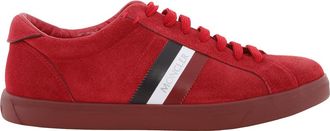 Moncler Monaco Suede Low-Top Sneakers, Brand Size 39 ( US Size 6 )