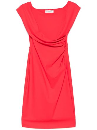 La Petite Robe Di Chiara Boni draped-detail midi dress - Red