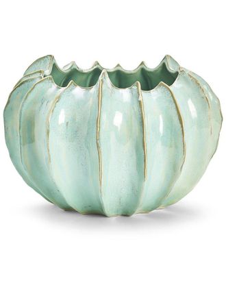Two's Company Large Celadon Gourd Vase