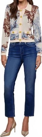 L'agence Celestia Ultra High Rise Slim Jean In Marvista