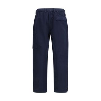C.P. Company Mens Blue Cotton Cargo Pants