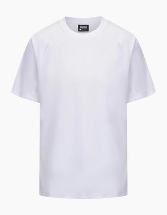 Lonsdale Mens Mens Neckline T-Shirts - White - Size: 40