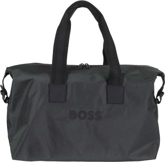 HUGO BOSS Catch 3.0 Holdall - Heren - Weekendtassen - Groen - ONE Size - Polyester - Tassen