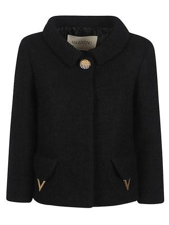 Valentino Womens Jackets Black