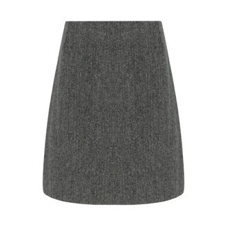 Max Mara Mujer, Faldas, Gris, Talla: S