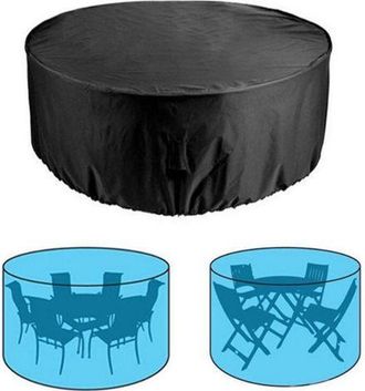 OEM Funda Protectora Redonda Para Mesa De Jard&iacute;n De &Oslash;180x90cm, Impermeable