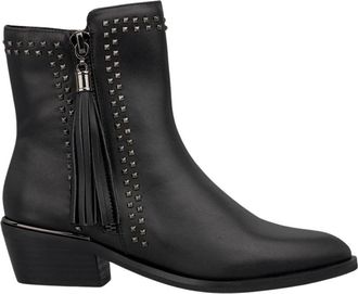 Alma En Pena Platte kwastenlaars - Dames - Cowboylaarzen - Zwart - 36 EU - Schoenen