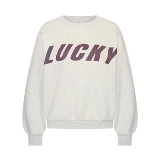 By-Bar Amsterdam Lili Speed Sweater - Dames - Sweatshirts & Hoodies - Grijs - Maat: XL Katoen