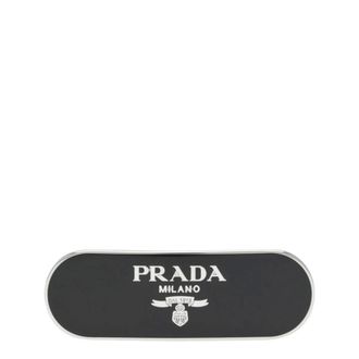 Prada Hair Clip - female - Prada - Accessories - Black - ONE SIZE - Accessories