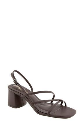 Christian Siriano Rory Slingback Sandal in Chicory Coffee at Nordstrom, Size 8.5